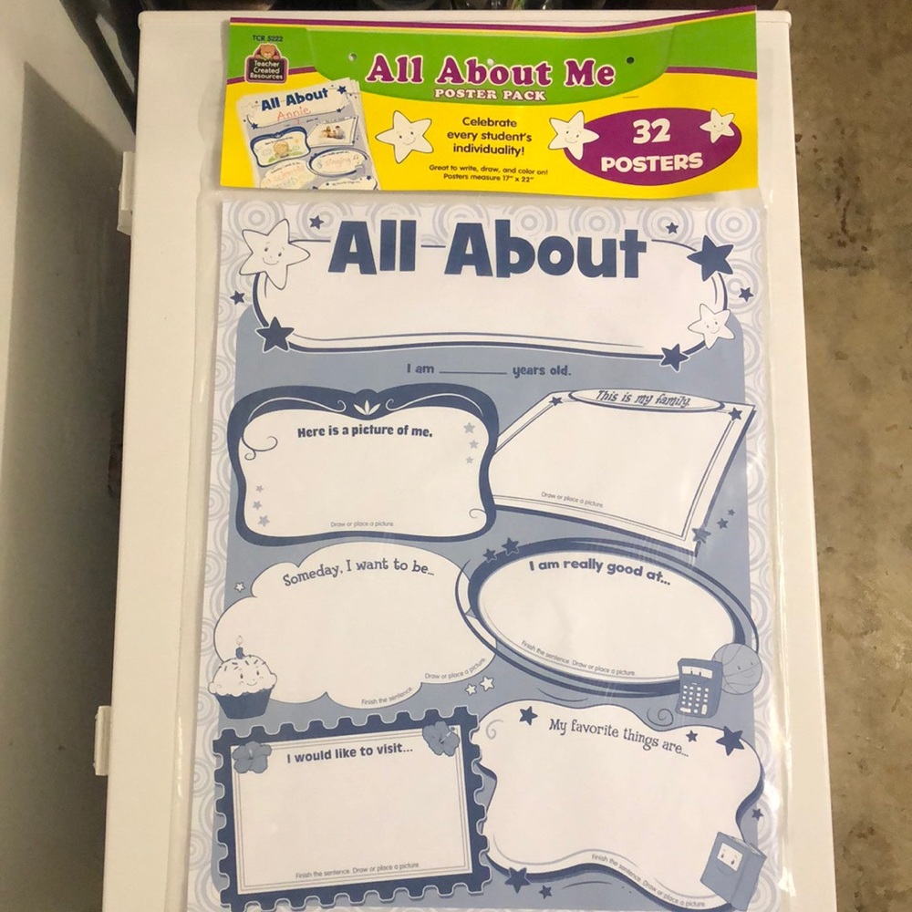 New All About Me Posters (32)
